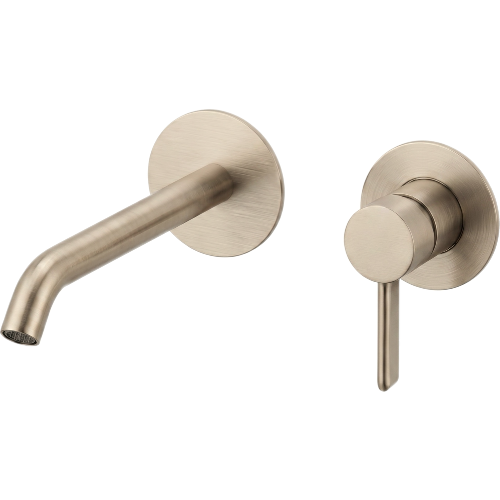 Смеситель для раковины Remer Metrica MC15PLWBNZ, никель брашированный PVD