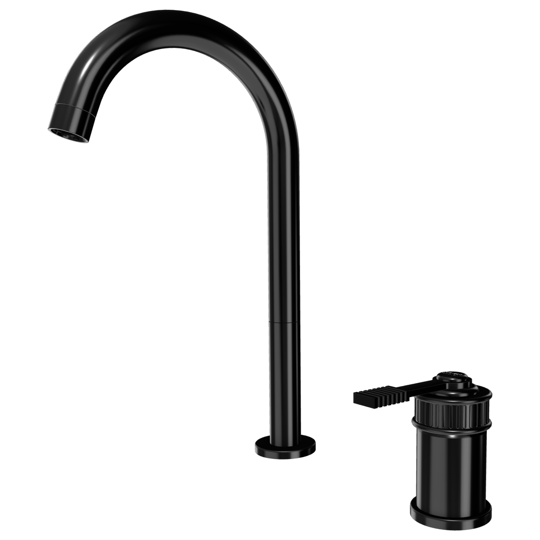 Смеситель для раковины Remer Atelier AL57LCFP, черный брашированный хром