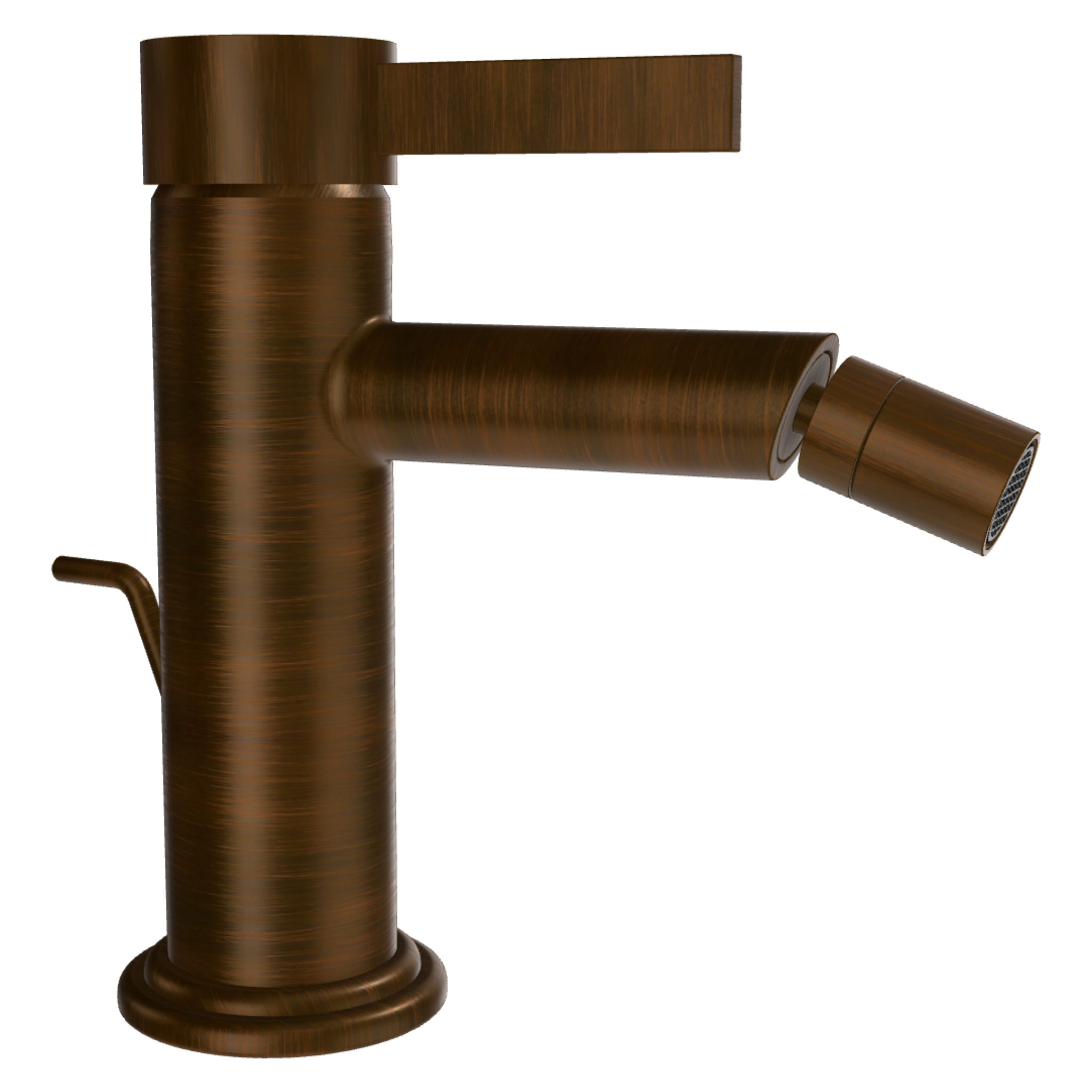 Смеситель для биде Remer Metrica MC20BR, бронза масляная