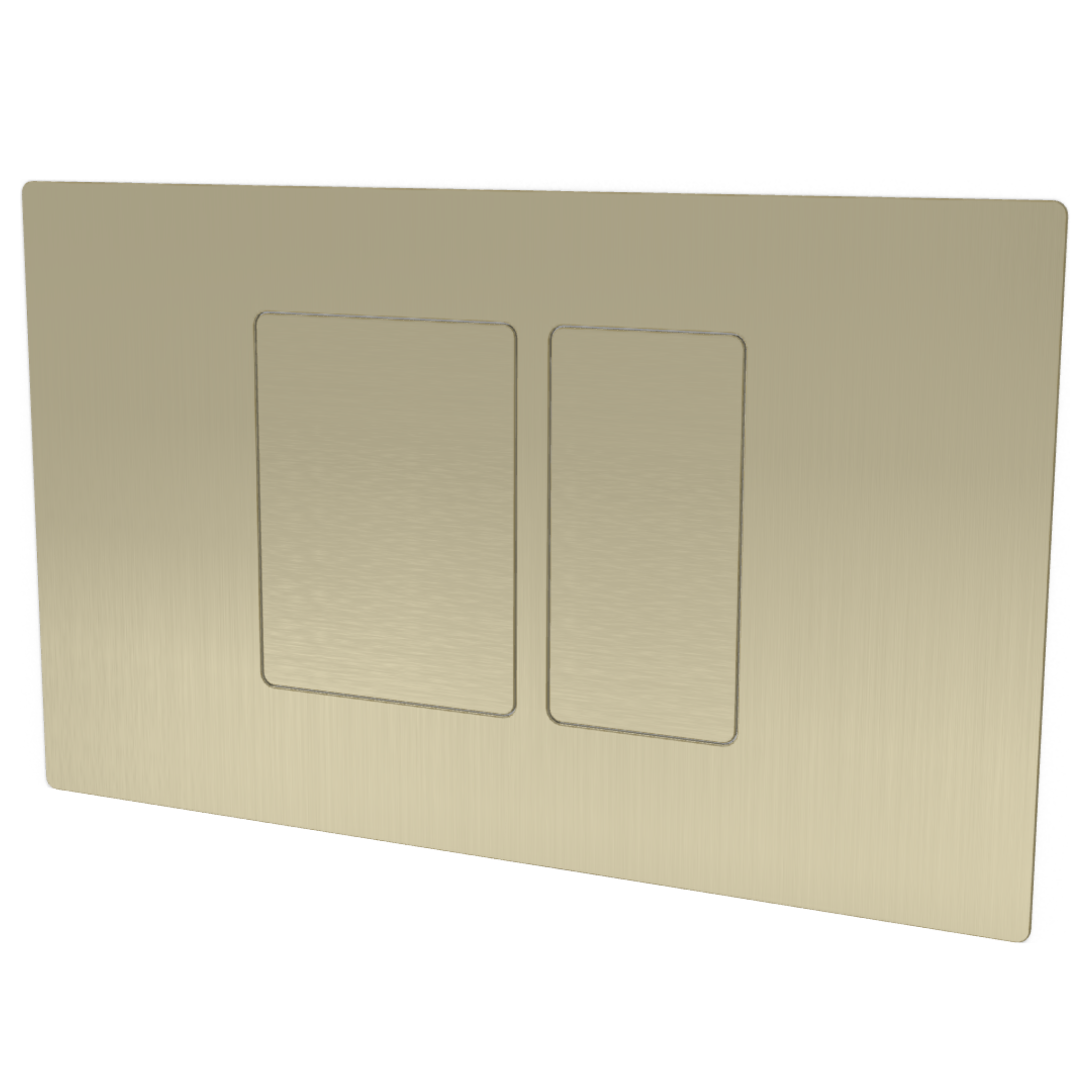 Кнопка смыва Remer RB820NZ, никель брашированный PVD