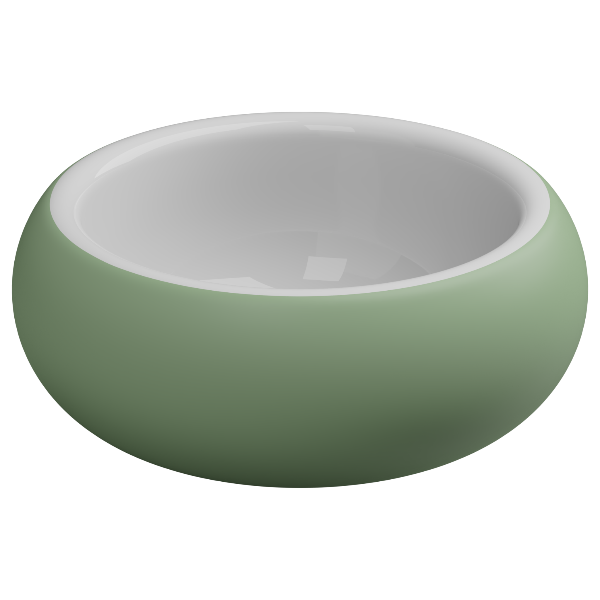 Ванна отдельностоящая 150 см GSG Ceramic Design Petra VAPE031, Salvia Matt