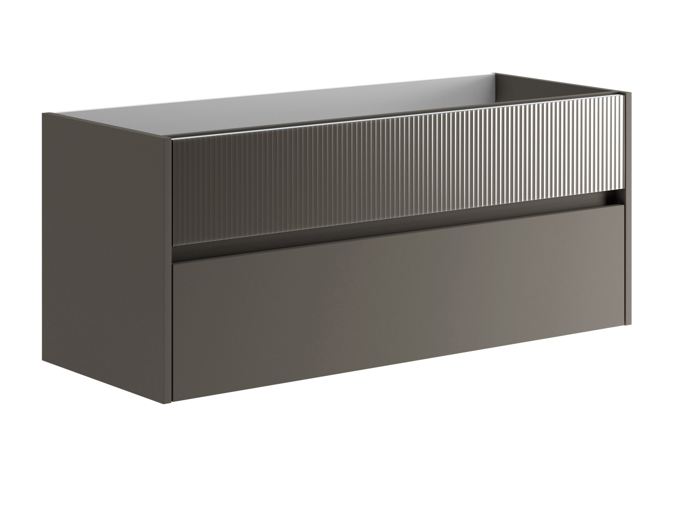 Тумба для раковины 120 см Onsen Niwa 71-BP-120-M23-V23, угольно-серый