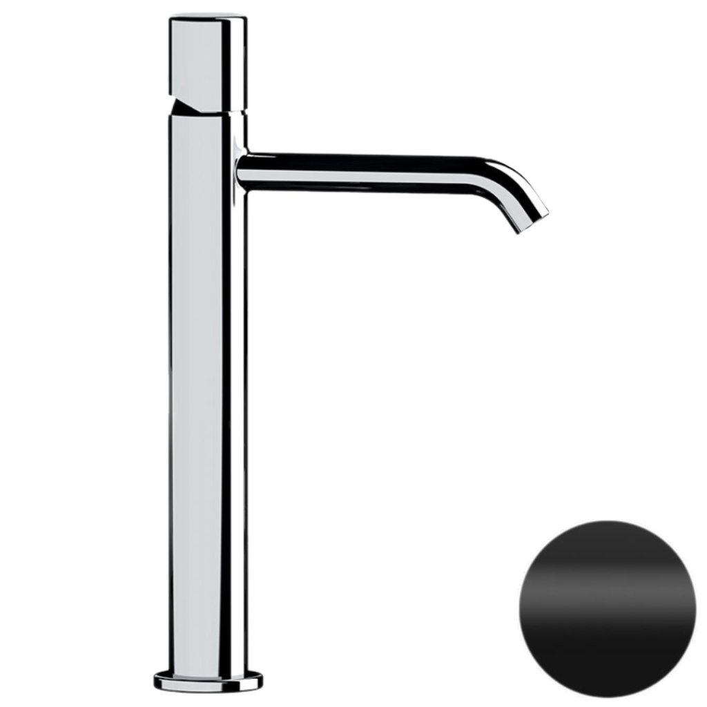 Смеситель для раковины Daniel Trilogy TG607B15, чёрный матовый