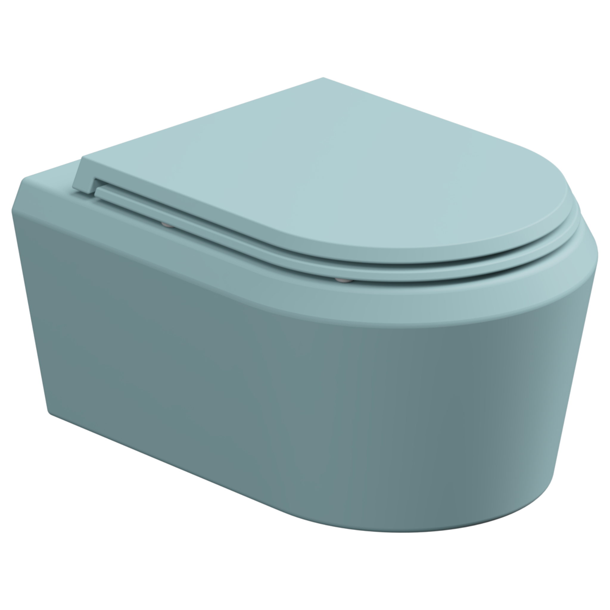 Чаша подвесного унитаза GSG Ceramic Design Cruise CRWCSO037, Ice Matt