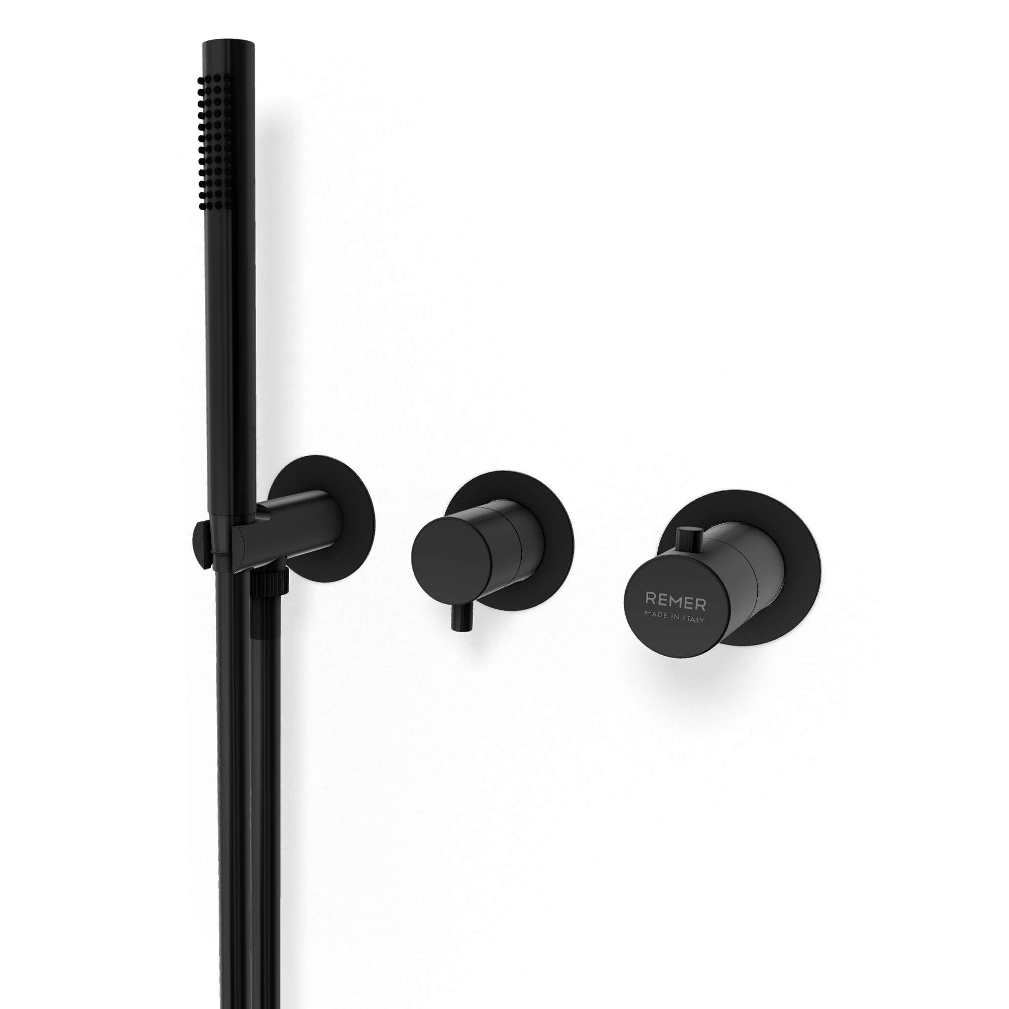 Смеситель для душа Remer X Style XT97D3PWBCFP, черный брашированный хром