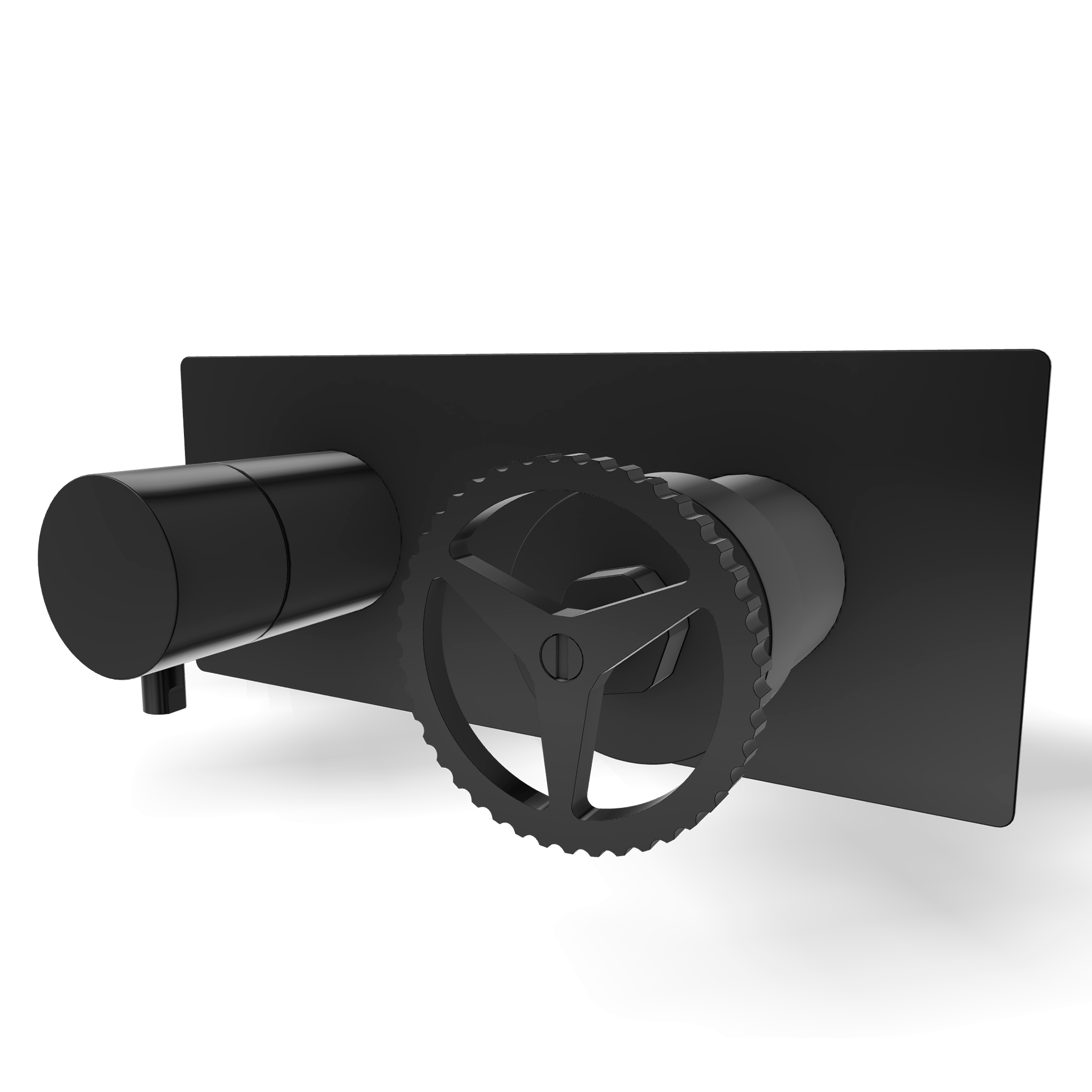 Смеситель для душа Remer Chrono CH92ZWBCFP, черный брашированный хром