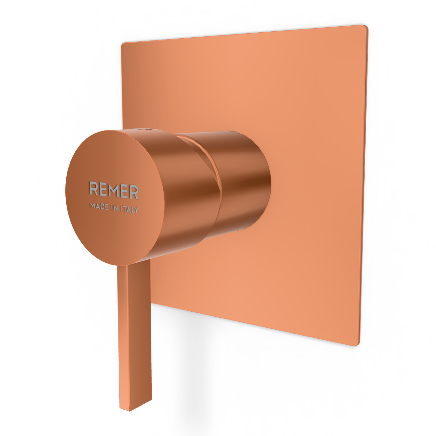 Смеситель для душа Remer Metrica MC30QRP, медь брашированная
