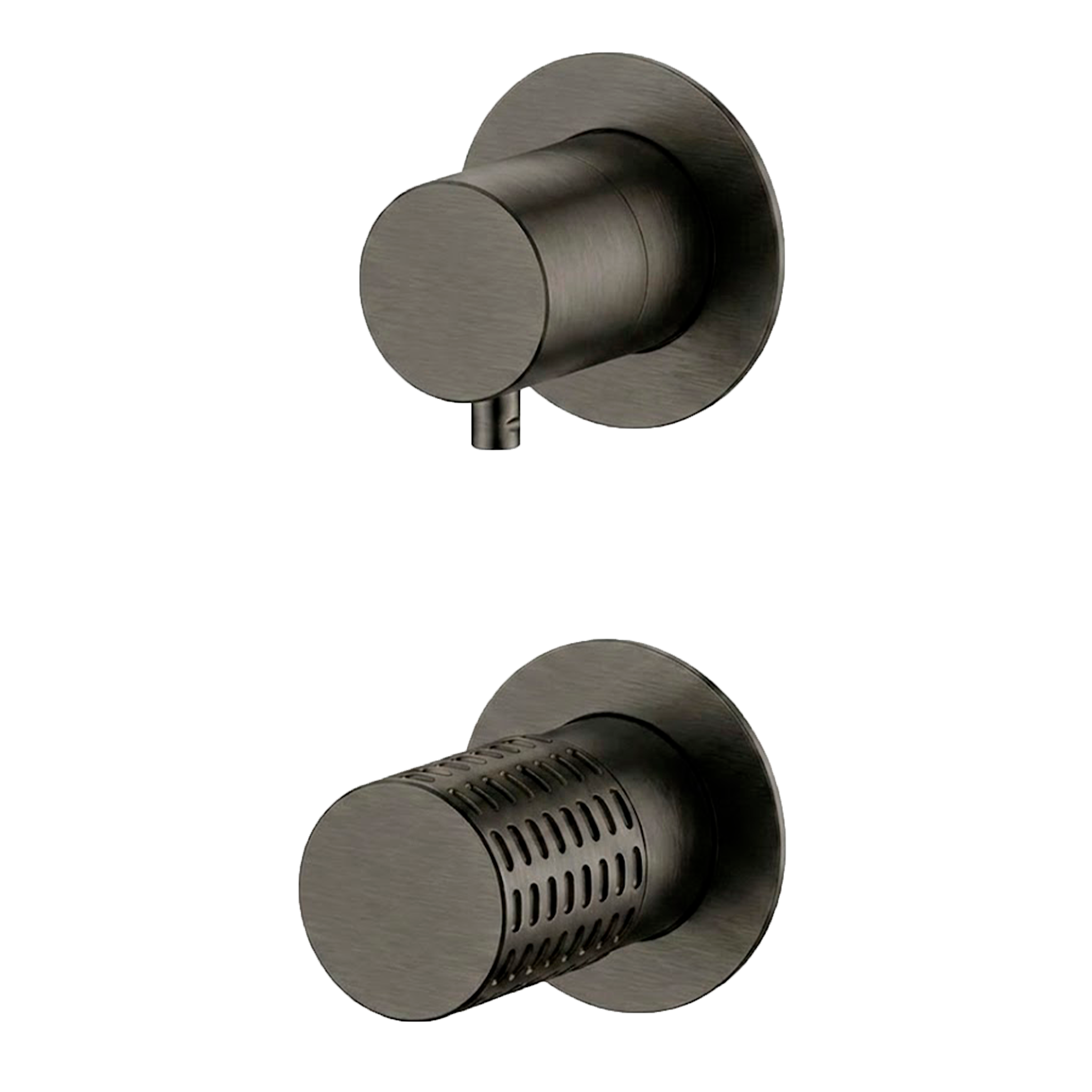 Смеситель для душа Remer Celebrity CEC93PWBGM, оружейная сталь PVD
