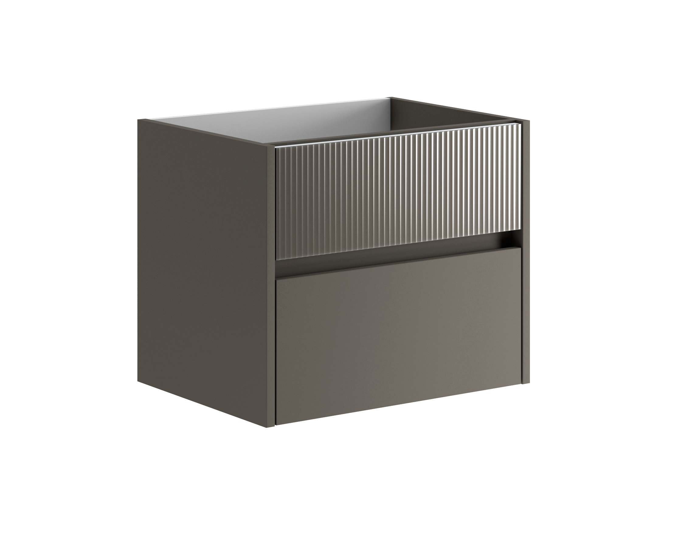 Тумба для раковины 60 см Onsen Niwa 71-BP-060-M23-V23, угольно-серый