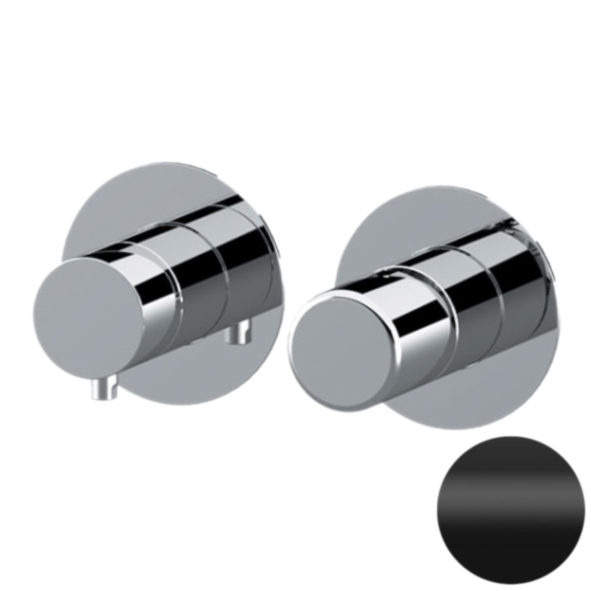 Смеситель для душа Daniel Trilogy TG625D315, чёрный матовый