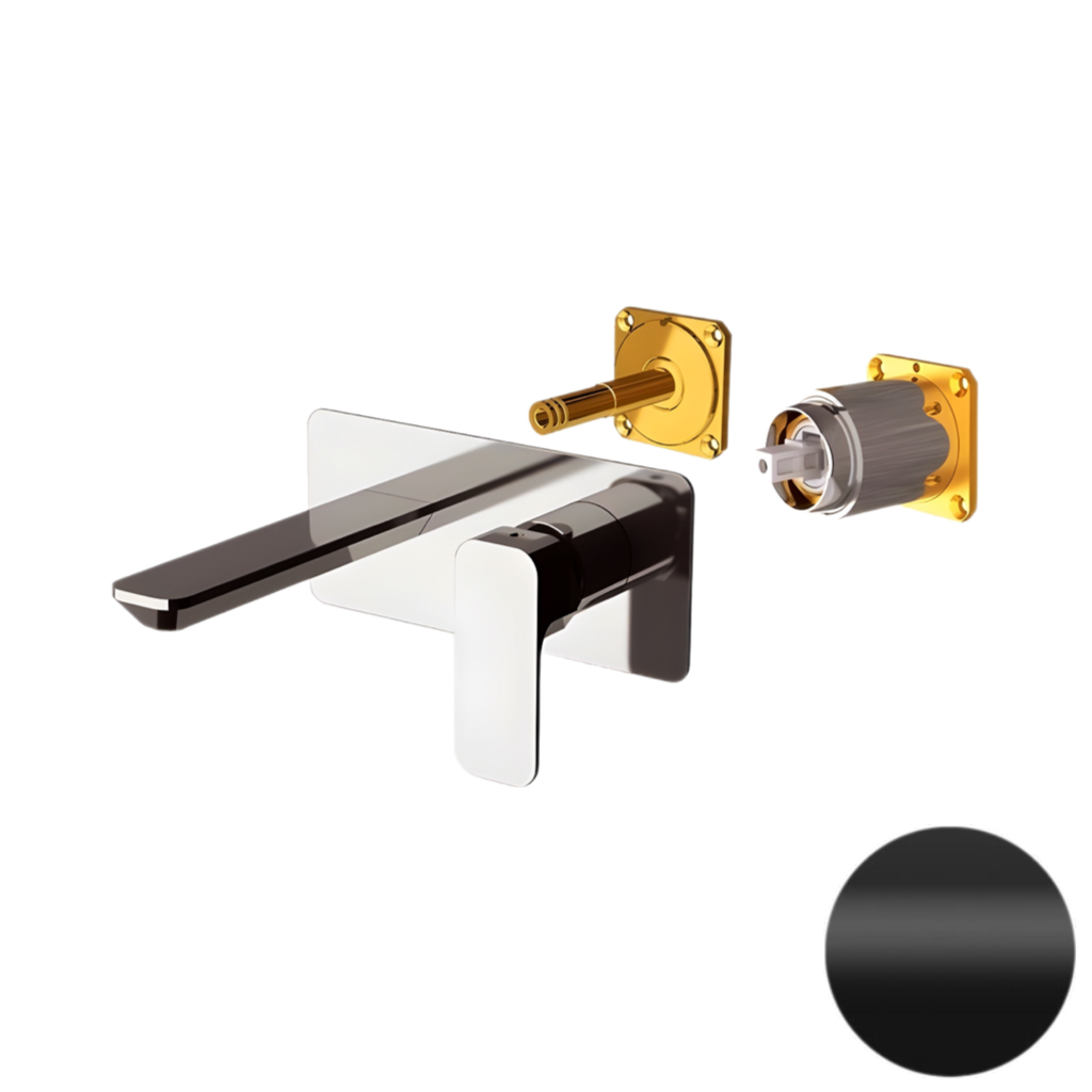 Смеситель для раковины Daniel Tiara TA632KB15, чёрный матовый