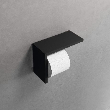 Бумагодержатель Novellini Frame R90AKFPR16-H, цвет Matt Black