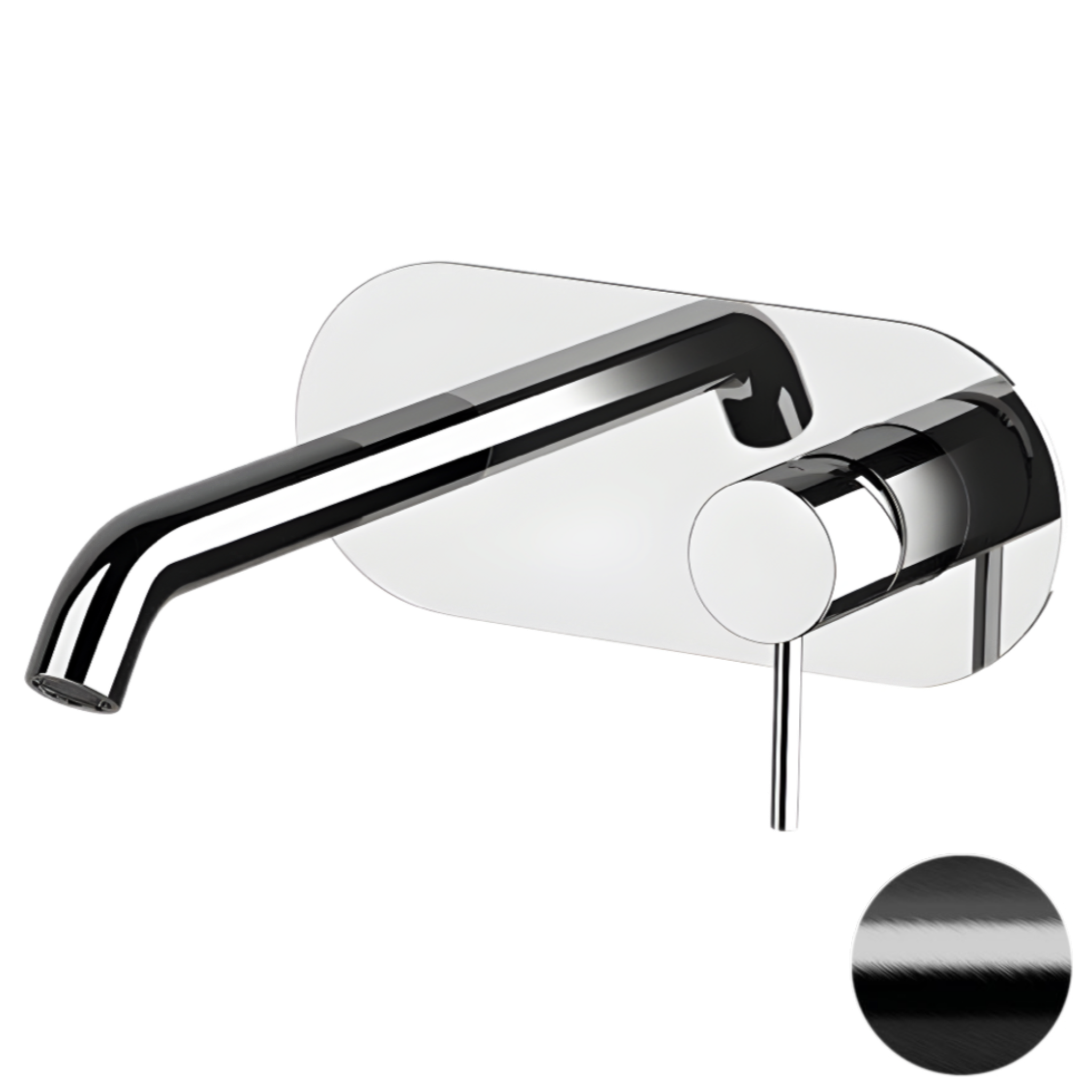 Смеситель для раковины Remer X Style X15LWBCFP, черный брашированный хром