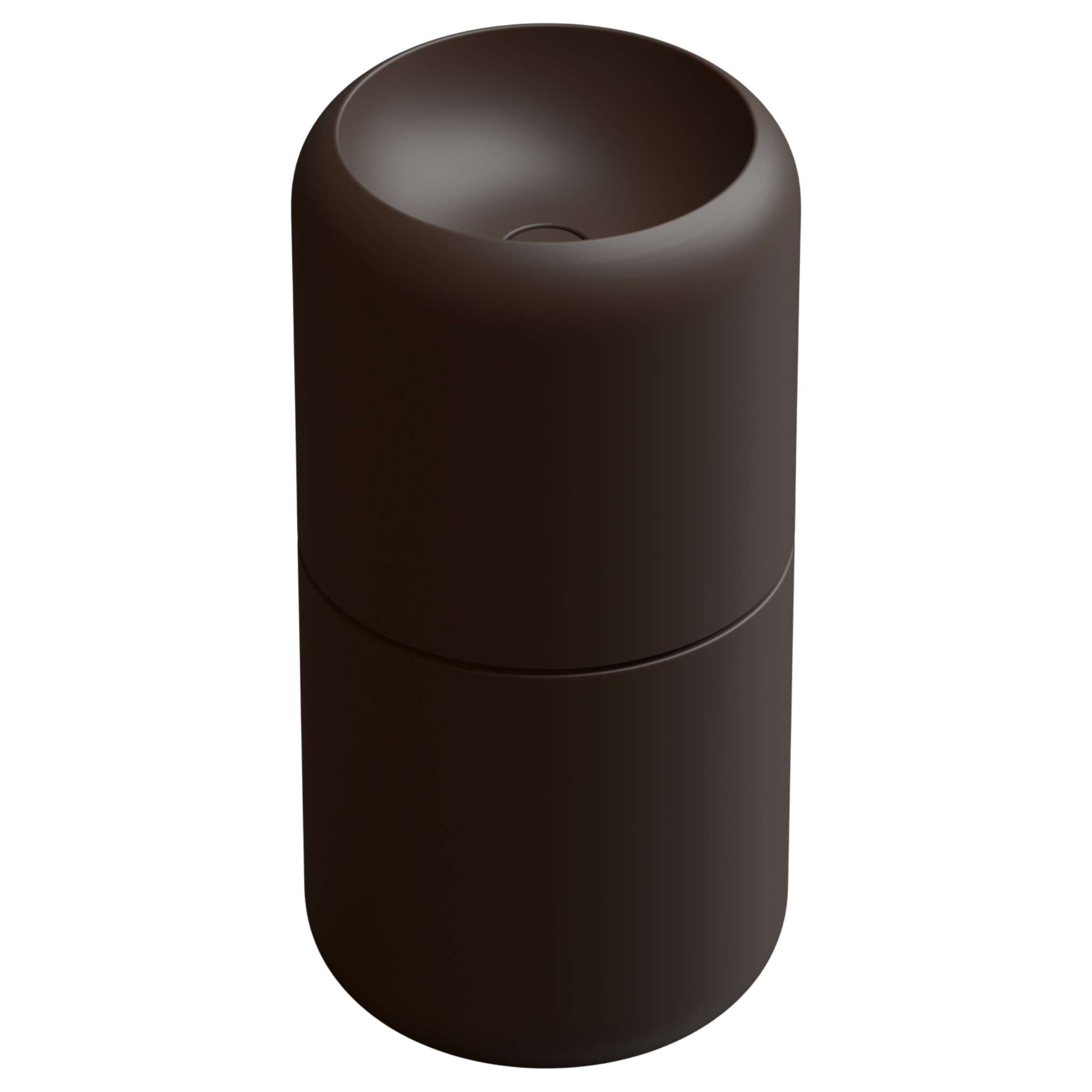 Раковина напольная 42 см GSG Ceramic Design Petra PELAVCOLFS035, Cacao Matt