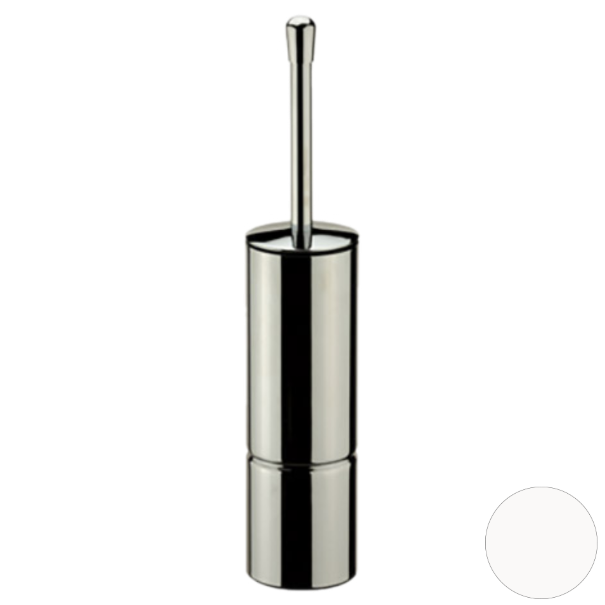 Ершик настенный/напольный Remer RB465BO, белый матовый