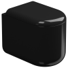 Чаша приставного унитаза Eco Clean (торнадо) GSG Ceramic Design Petra PEWC01EC002P, черный глянцевый