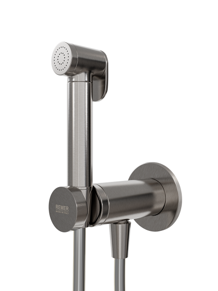Гигиенический душ со смесителем Remer X Style X61PWXV, сталь