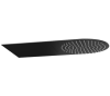 Верхний душ настенный 50x20 см Remer 350UFMCANOX, черный матовый