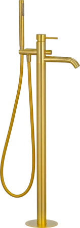 Смеситель для ванны Mariani Next A2221ANX, золото брашированное