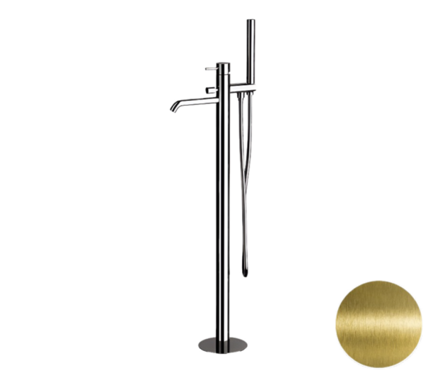 Смеситель для ванны Remer X Style X08VO, состаренная латунь