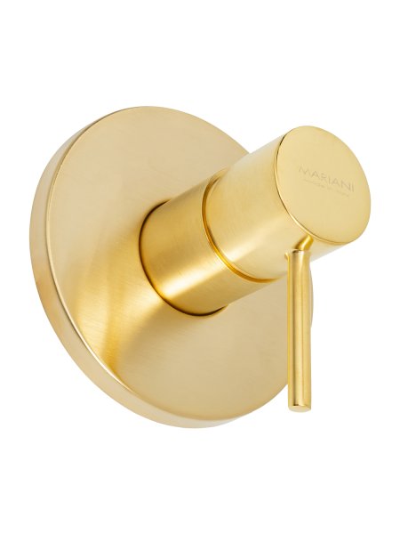 Смеситель для душа Mariani Next B22179NS, золото брашированное