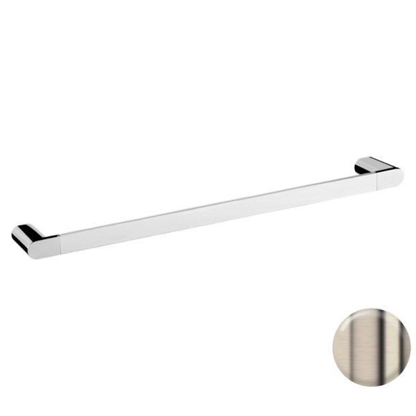 Полотенцедержатель 60 см Remer Lounge LN30NZ, никель брашированный PVD