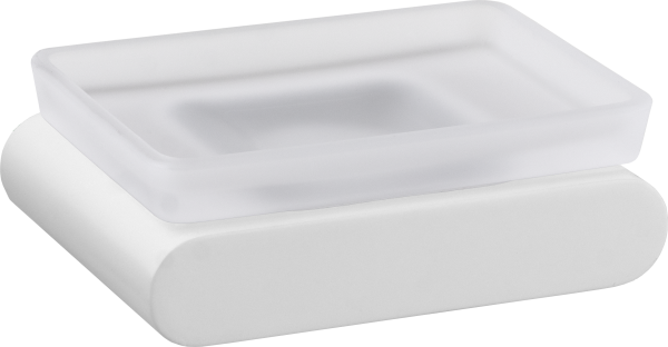 Мыльница Remer Lounge LN10BO, белый матовый