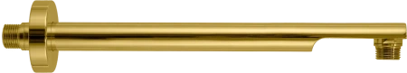 Кронштейн для верхнего душа 30 см Remer 348N30DO, золото глянцевое