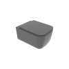 Чаша подвесного унитаза GSG Ceramic Design Brio BRWCSO021, пепел