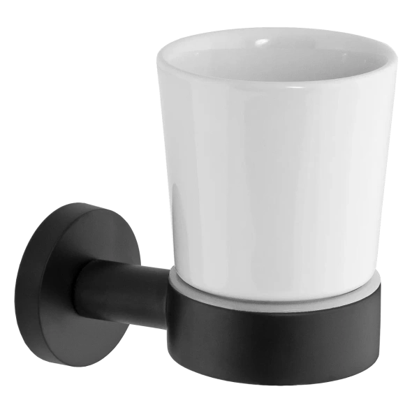 Стакан Remer Guest GS15NO, черный матовый