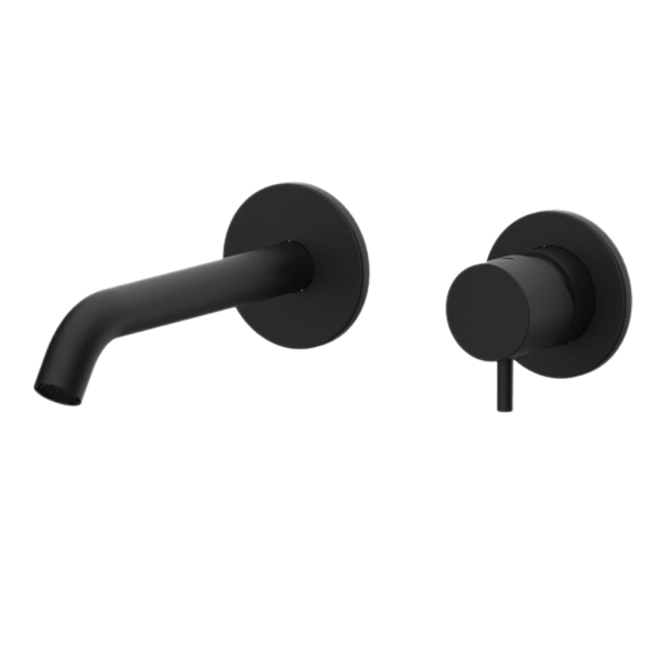 Смеситель для раковины Daniel Tokyo TK632P15, чёрный матовый