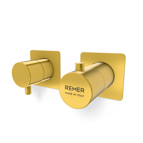 Смеситель для душа Remer X Style XT93ZQPWBDO, золото глянцевое