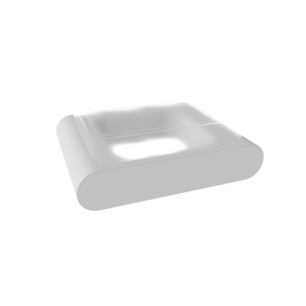 Мыльница Remer Lounge LN10BO, белый матовый