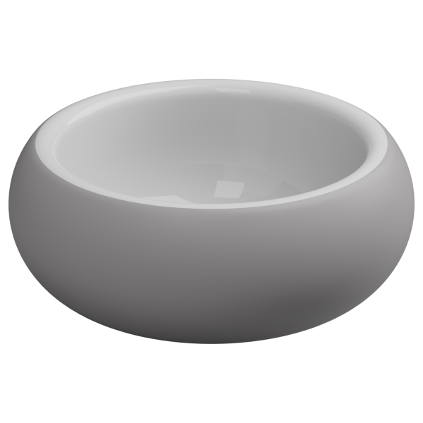 Ванна отдельностоящая 150 см GSG Ceramic Design Petra VAPE038, Fumo Matt