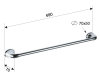 Полотенцедержатель 69 см Remer 900 NV30CR