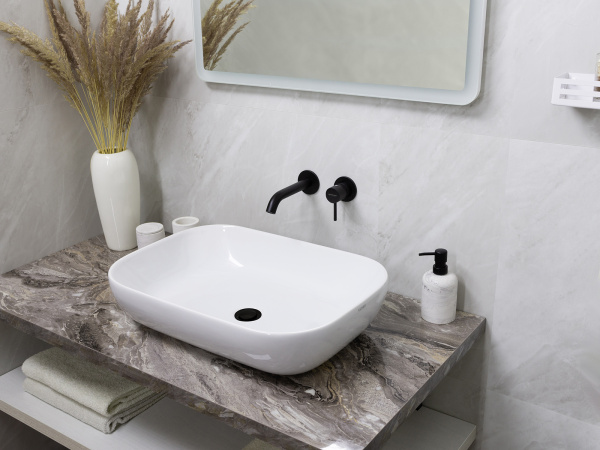 Смеситель для раковины Mariani Next B14565NSP, черный матовый