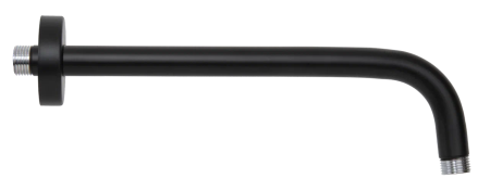 Кронштейн для верхнего душа 30 см Remer 343L30NO, черный матовый