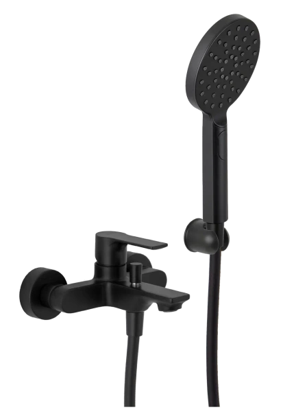 Смеситель для ванны Remer Energy EY02NO, черный матовый