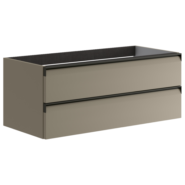 Тумба для раковины с 2 ящиками 100 см Onsen Fusion 78-BP-102-K1-M16, орех