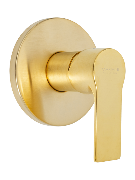 Смеситель для душа Mariani Kali B22179KL, золото брашированное