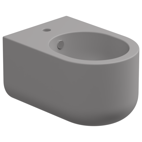 Биде подвесное GSG Ceramic Design Petra PEBISO038, Fumo Matt