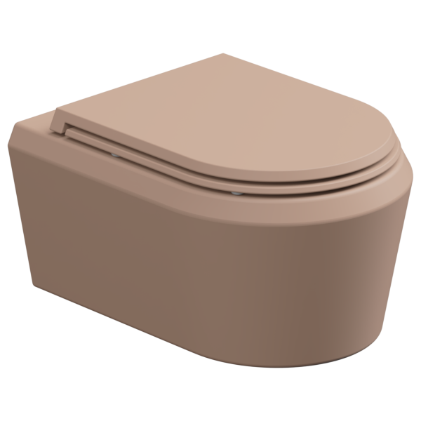 Чаша подвесного унитаза GSG Ceramic Design Cruise CRWCSO032, Cipria Matt