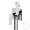Гигиенический душ со смесителем Mariani Rebel B37185RE, белый матовый