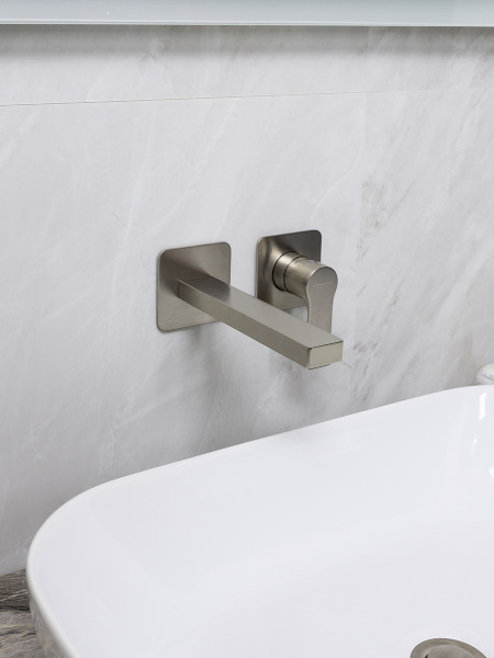 Смеситель для раковины Mariani Kali B16565KLP, нержавеющая сталь