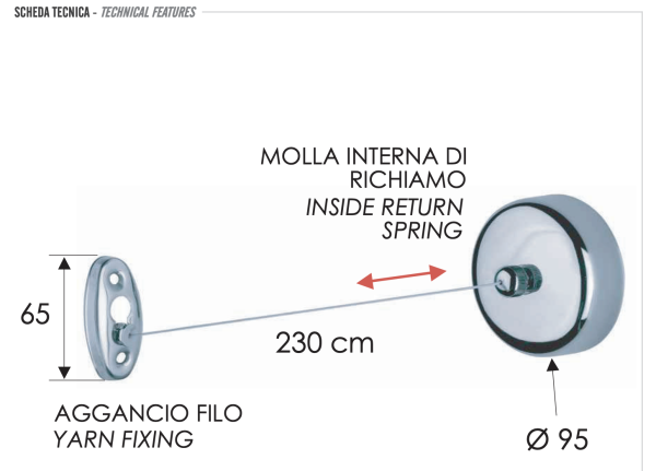 Система для сушки белья Remer RB490CR