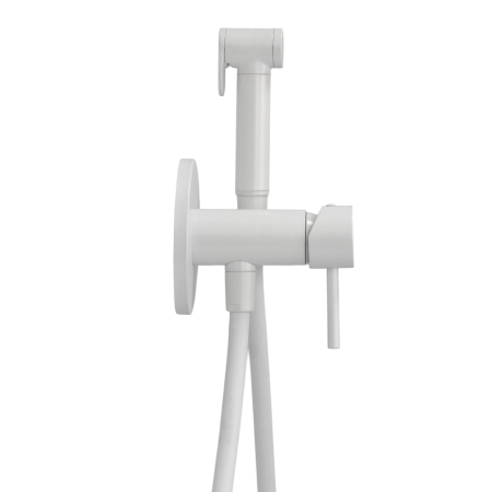 Гигиенический душ со смесителем Mariani Next B37185NXW, белый матовый