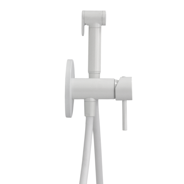 Гигиенический душ со смесителем Mariani Next B37185NXW, белый матовый
