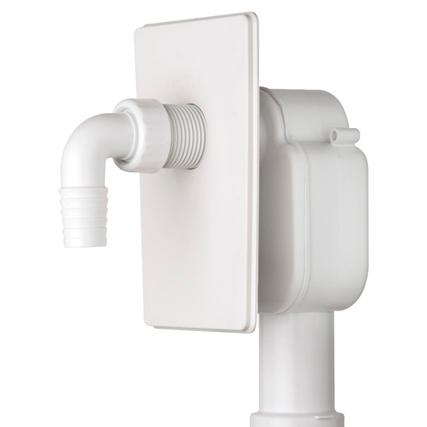 Сифон для подключения стиральной машины 1", ABS, OMP Tea 2107.112.8