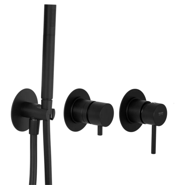 Смеситель для душа Remer X Style X97D3PWBNO, черный матовый