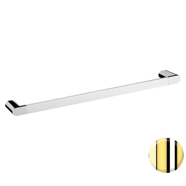 Полотенцедержатель 60 см Remer Lounge LN30GP, золото глянцевое PVD